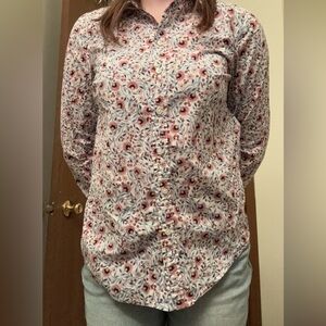 Floral Pattern Blouse